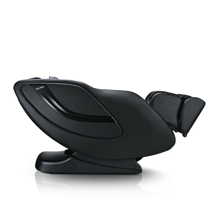 Ogawa Refresh L 2D Massage Chair ( OG 5500) fully reclined in zero gravity position from side view
