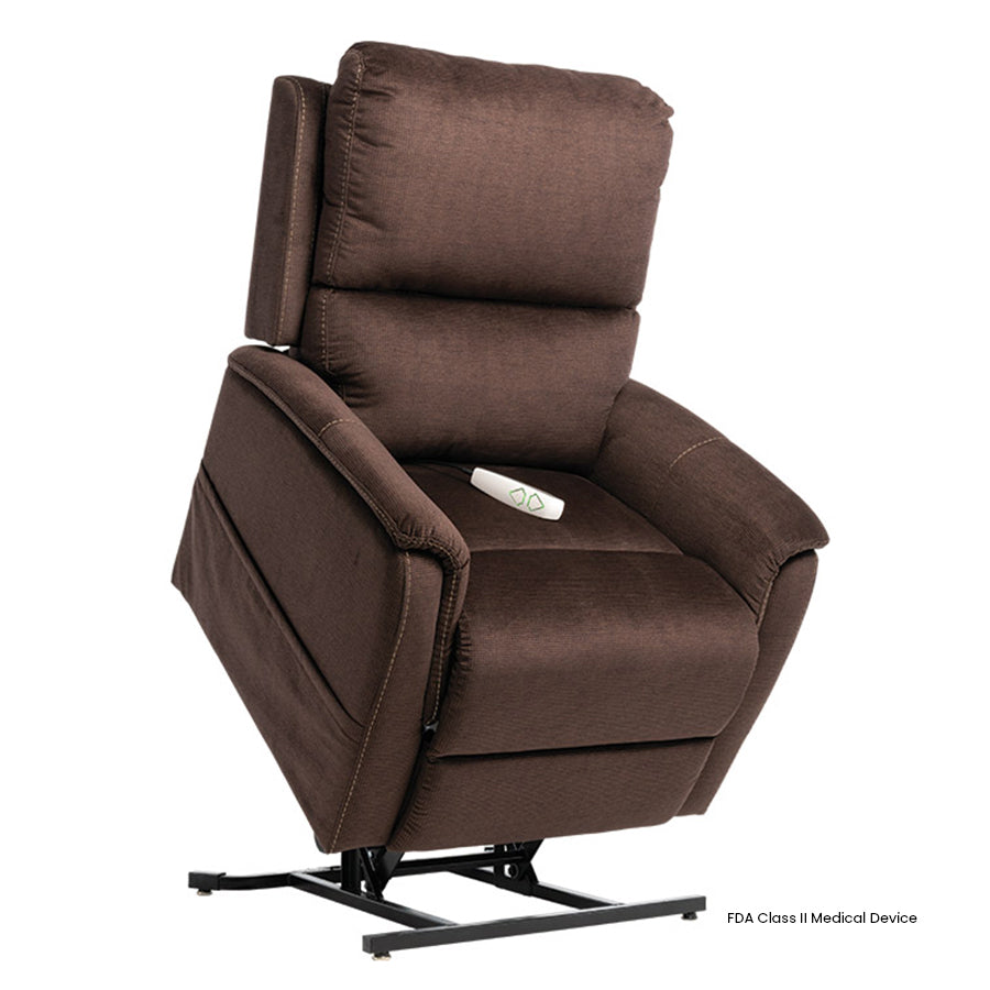 Mega Motion MM-3605 Trio Mezzo 3-Position Lift Chair in Java color lift position