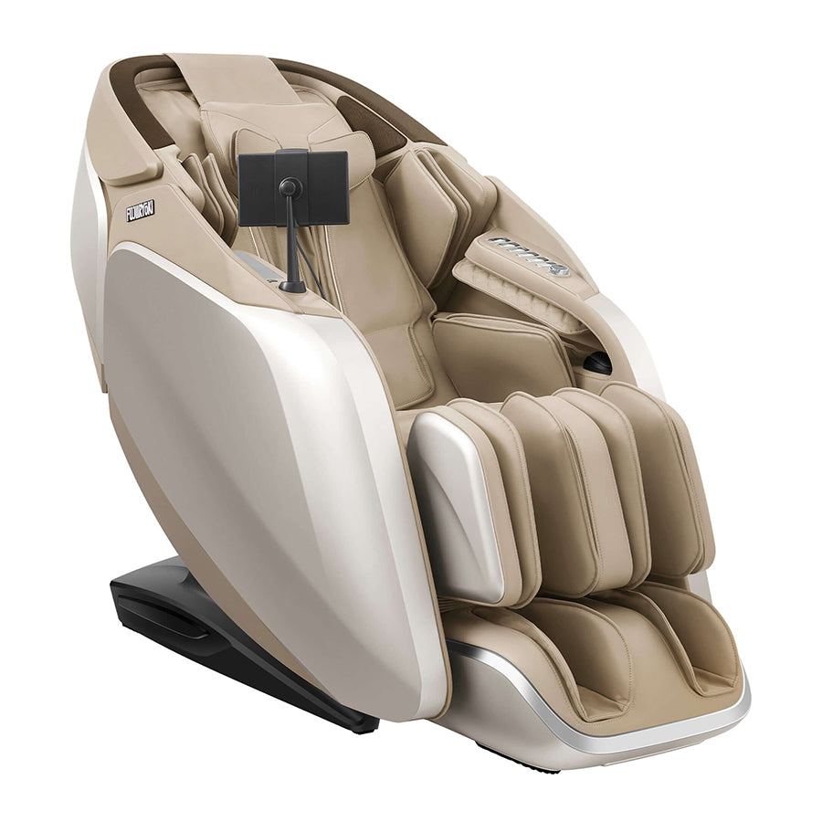 Fujiiryoki Cyber Relax Pro 4D Dual Massage Chair - Champagne