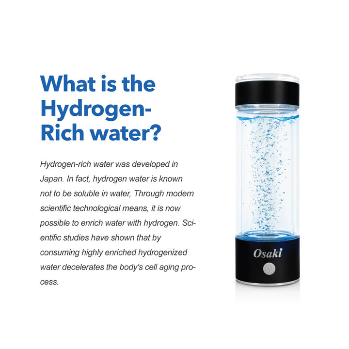 Osaki O Hydrogen Water - Infographics