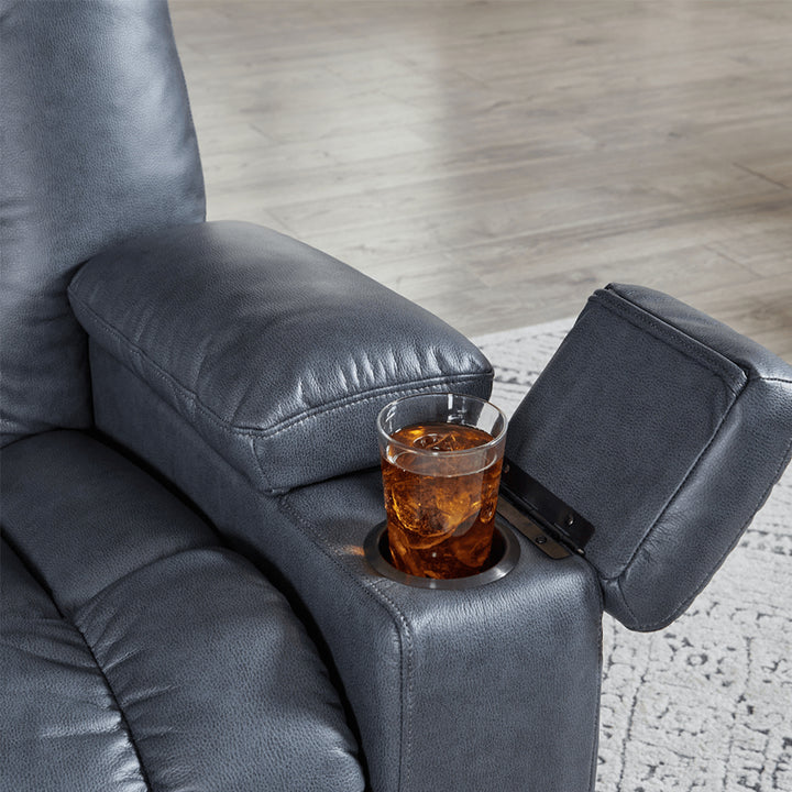 UltraCozy UC677 by UltraComfort™ Large 5-Zone Power Recliner - Cup Holder