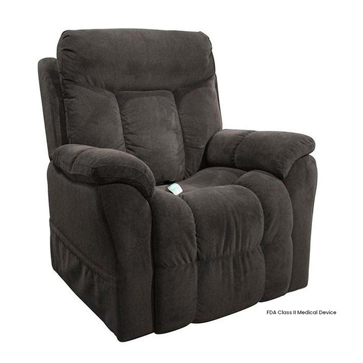 Mega Motion MM-5300 Domain Large 3 Position Lift Chair in Iron color front view