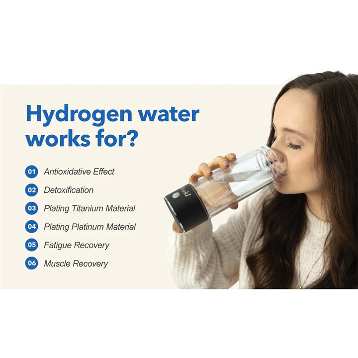 Osaki O Hydrogen Water - Infographics
