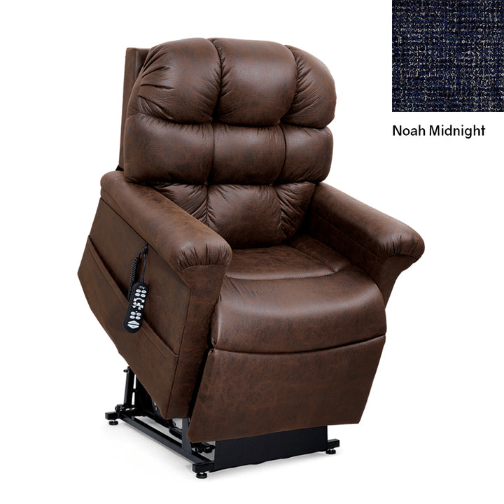 UltraComfort UC568 Athena Medium Large 5 Zone Zero Gravity Lift Chair Recliner - Midnight