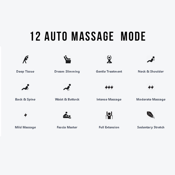Osaki OP-4D Ultima Massage Chair 12 auto massage modes including deep tissue and full extension