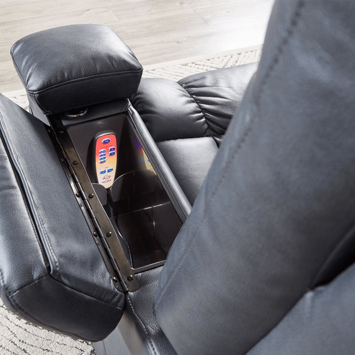 UltraCozy UC677 by UltraComfort™ Large 5-Zone Power Recliner - Remote Controller / Storage Compartment