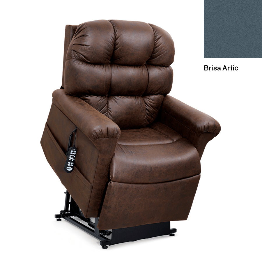 UltraComfort UC568 Athena Medium Large 5 Zone Zero Gravity Lift Chair Recliner - Artic