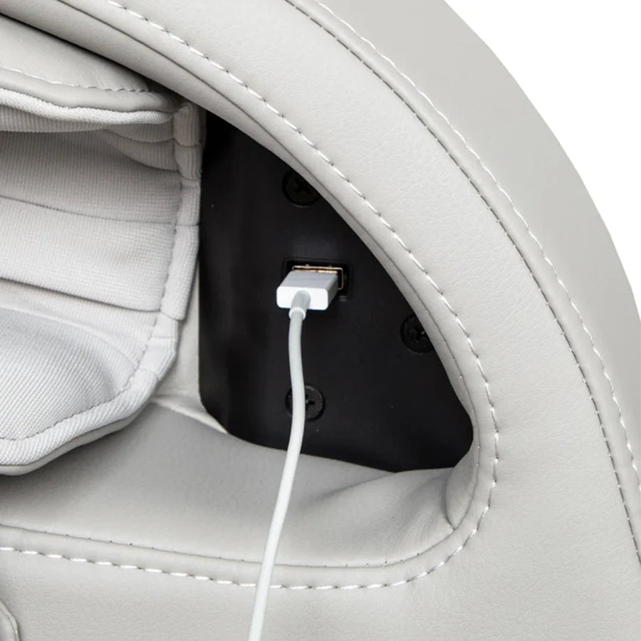 Titan 4D Advent Massage Chair with built-in USB port for convenient device charging