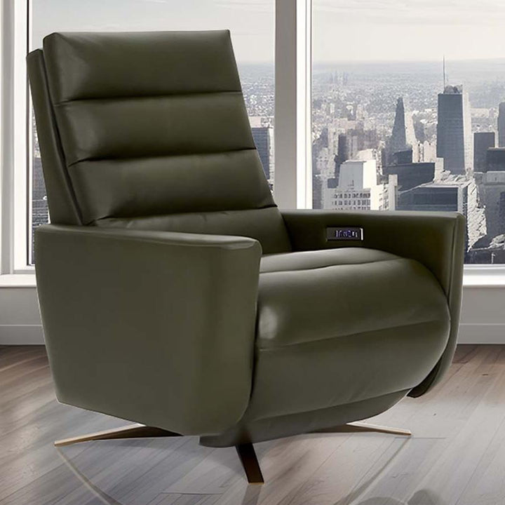 American Leather Comfort Air Cirrus Solace Power Zero Gravity Recliner - Cirrus Solace