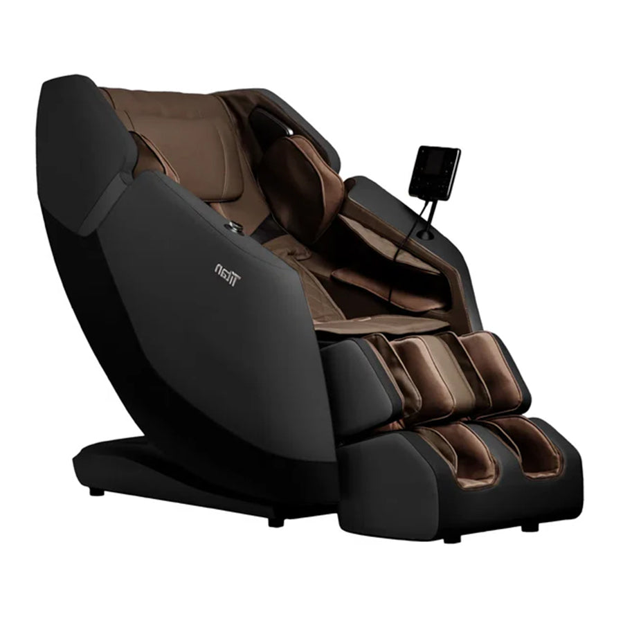 Titan Drift 3D Massage Chair in Brown from Wish Rock Relaxation