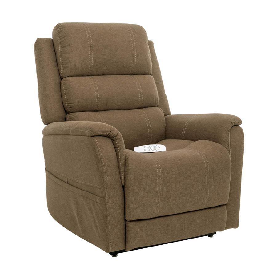 Mega Motion MM-3603 iNFI ATTAIN Infinite Position Lift Chair in Latte color from Wish Rock Relaxation