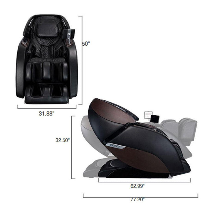 Kyota Nokori M980 Syner-D Massage Chair - Certified Pre-Owned - Wish Rock Relaxation