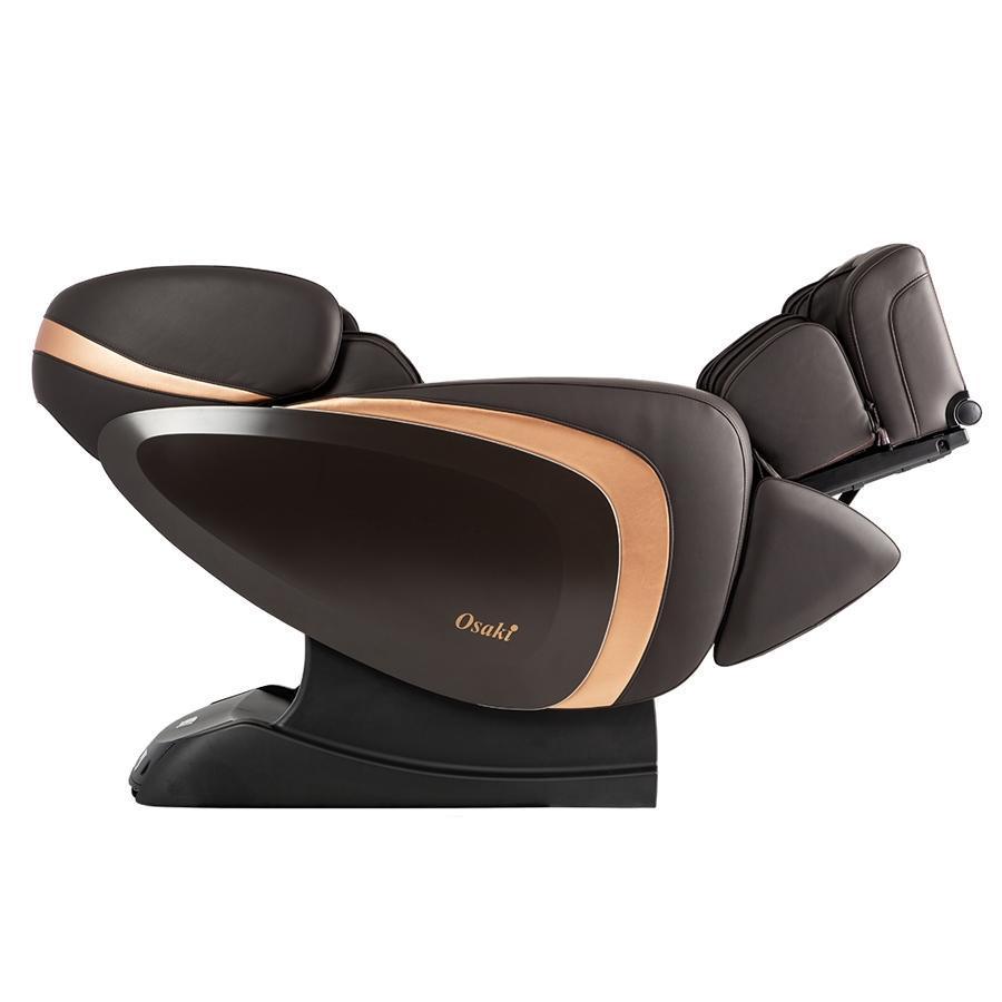 Osaki OS-Pro Admiral II Massage Chair in Brown Color showcasing Zero Gravity position