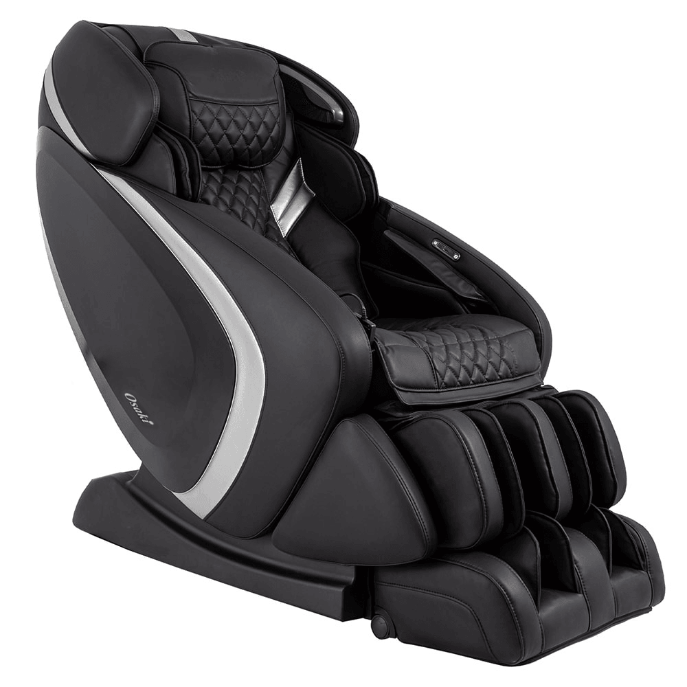 Osaki OS-Pro Admiral II Massage Chair in Black and Silver Color